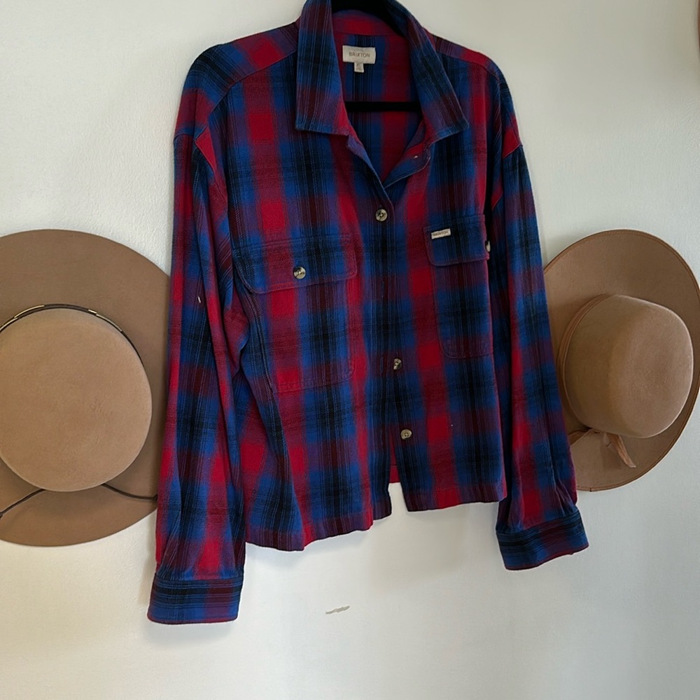 Brixton women’s Bowery flannel